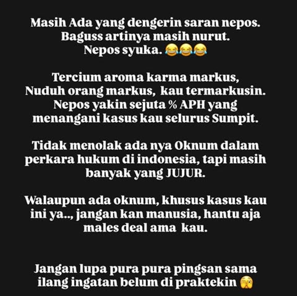 Fitri Salhuteru Respons Laporan Nikita Mirzani ke KPK [Instagram]